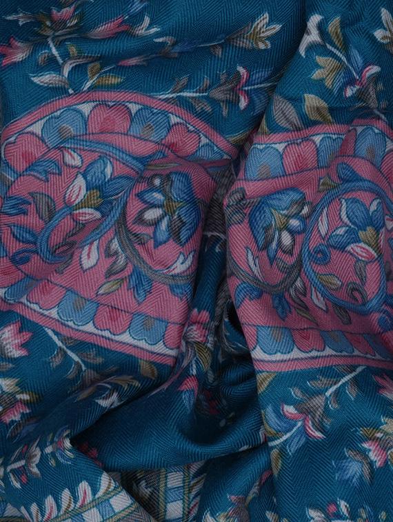 off white printed unstitched suit set - 20796757 - Standard Image - 5