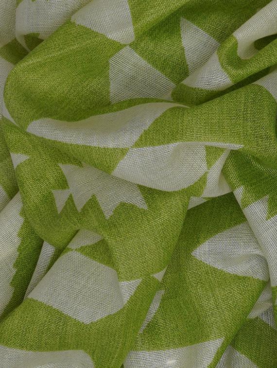 lime striped unstitched suit set - 20796777 - Standard Image - 5