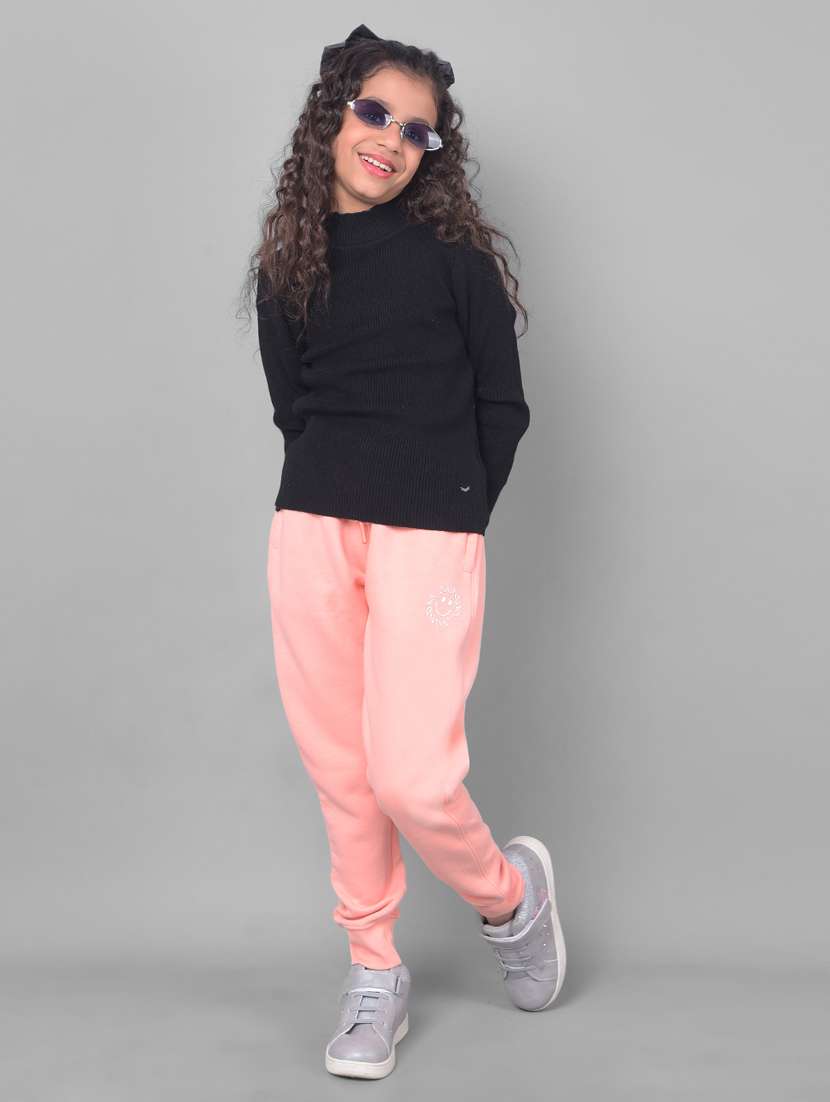 girls solid pullover sweater - 20796826 -  Standard Image - 5