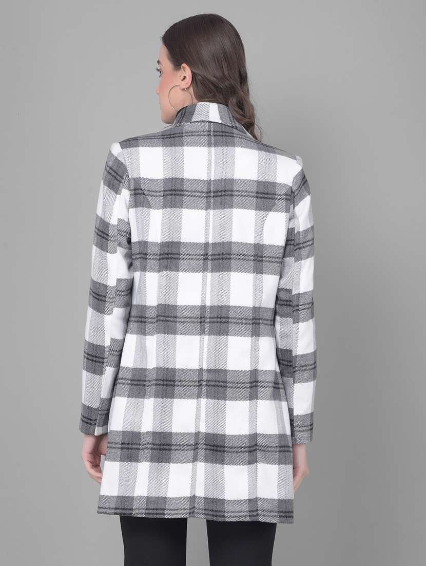 grey polyester trench overcoat - 20796957 -  Standard Image - 3
