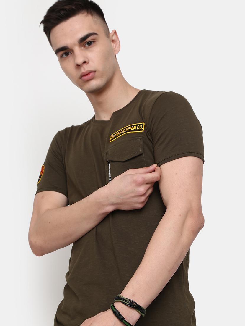 men placement print cotton t-shirt - 20799584 - Standard Image - 3