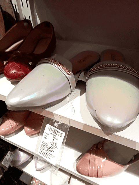 silver pu (polyurethane) mules - 20805951 -  Zoom Image - 0