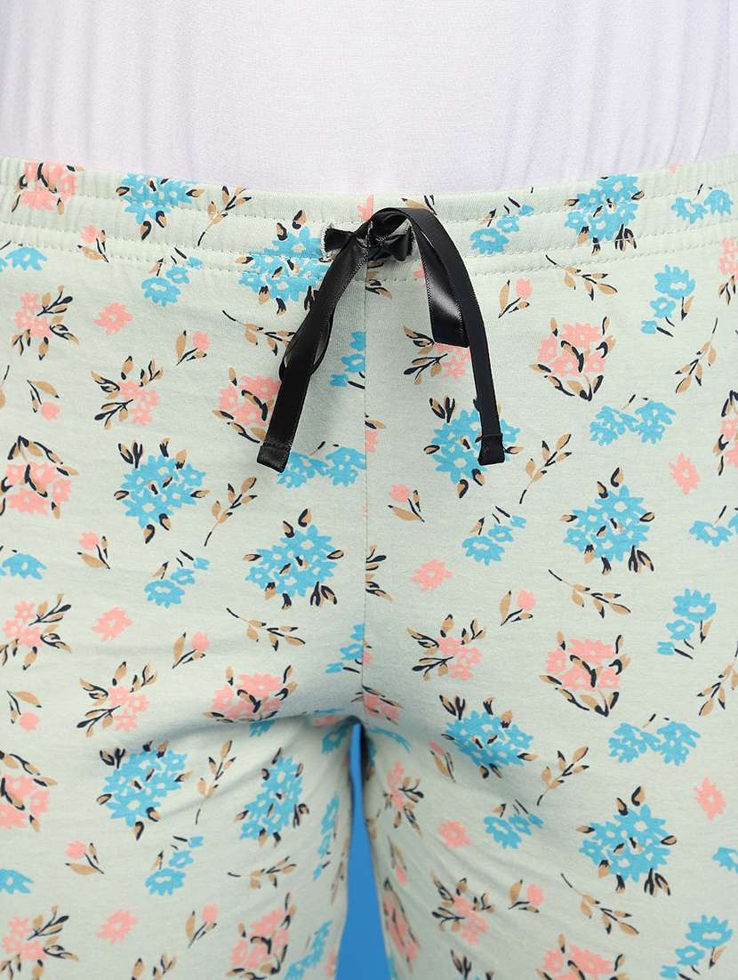 women mid-rise printed track pant - 20806470 -  Standard Image - 5