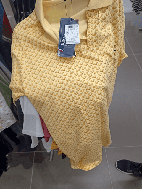 yellow poly cotton tshirt - 20806510 - Standard Image - 0