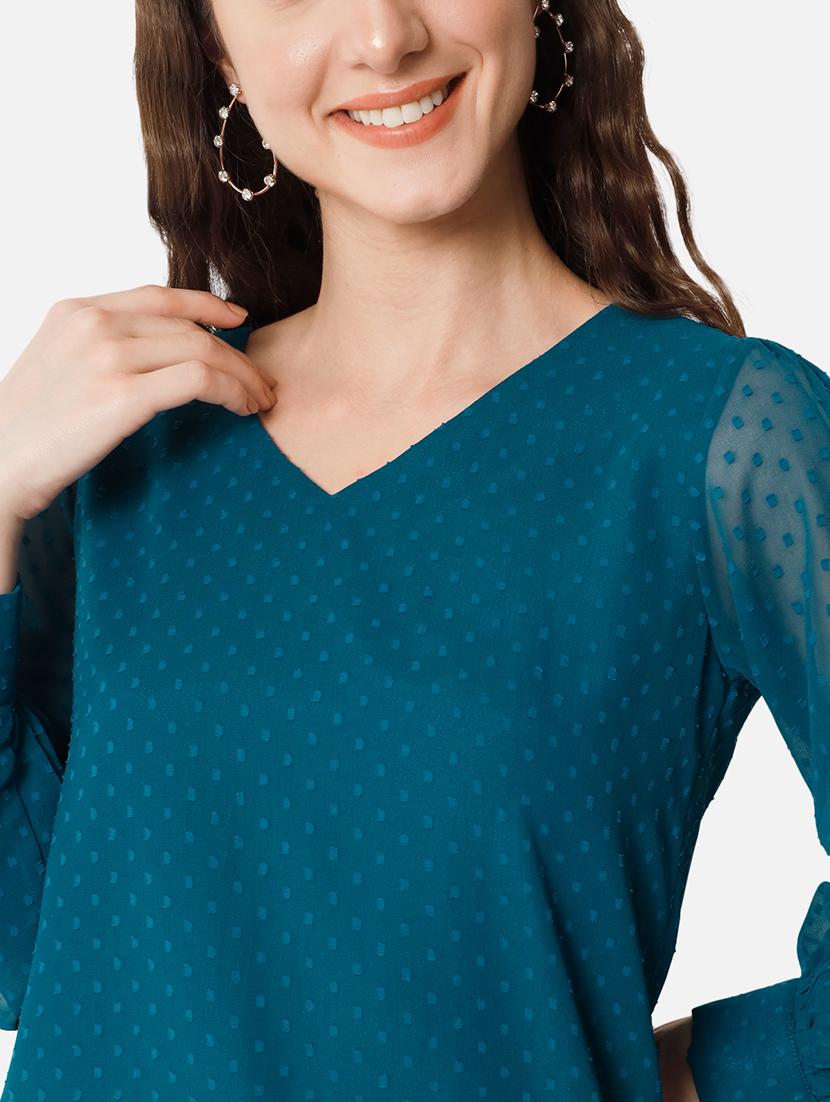 women self designed puff sleeves top - 20807184 - Standard Image - 5