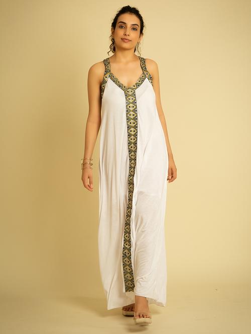 women white printed a-line dress - 20807348 -  Standard Image - 0