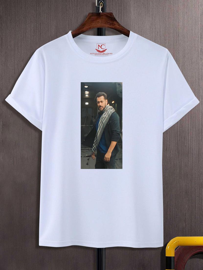 unisex white graphic printed t-shirt - 20808191 -  Zoom Image - 0