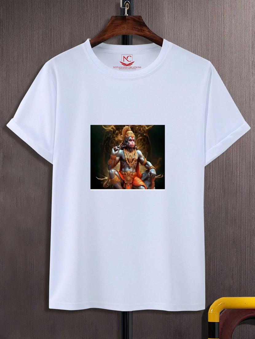 unisex white graphic printed t-shirt - 20808192 -  Zoom Image - 0