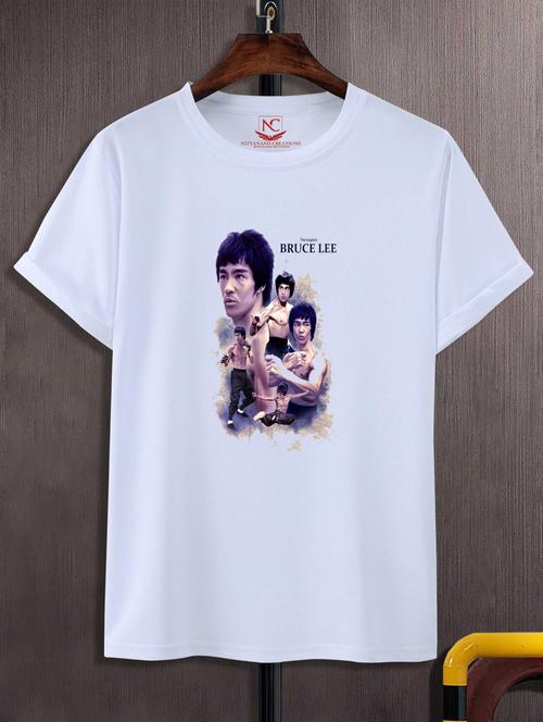 unisex white graphic printed t-shirt - 20808202 - Standard Image - 0