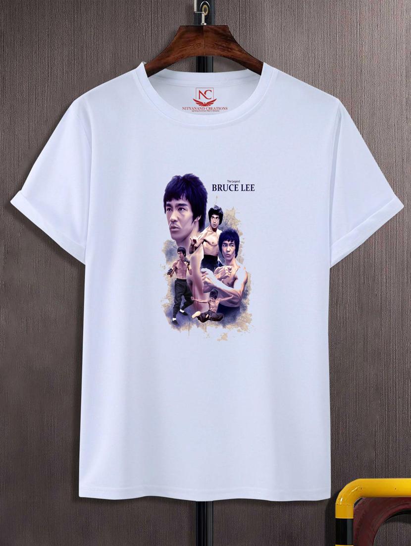unisex white graphic printed t-shirt - 20808202 - Zoom Image - 0