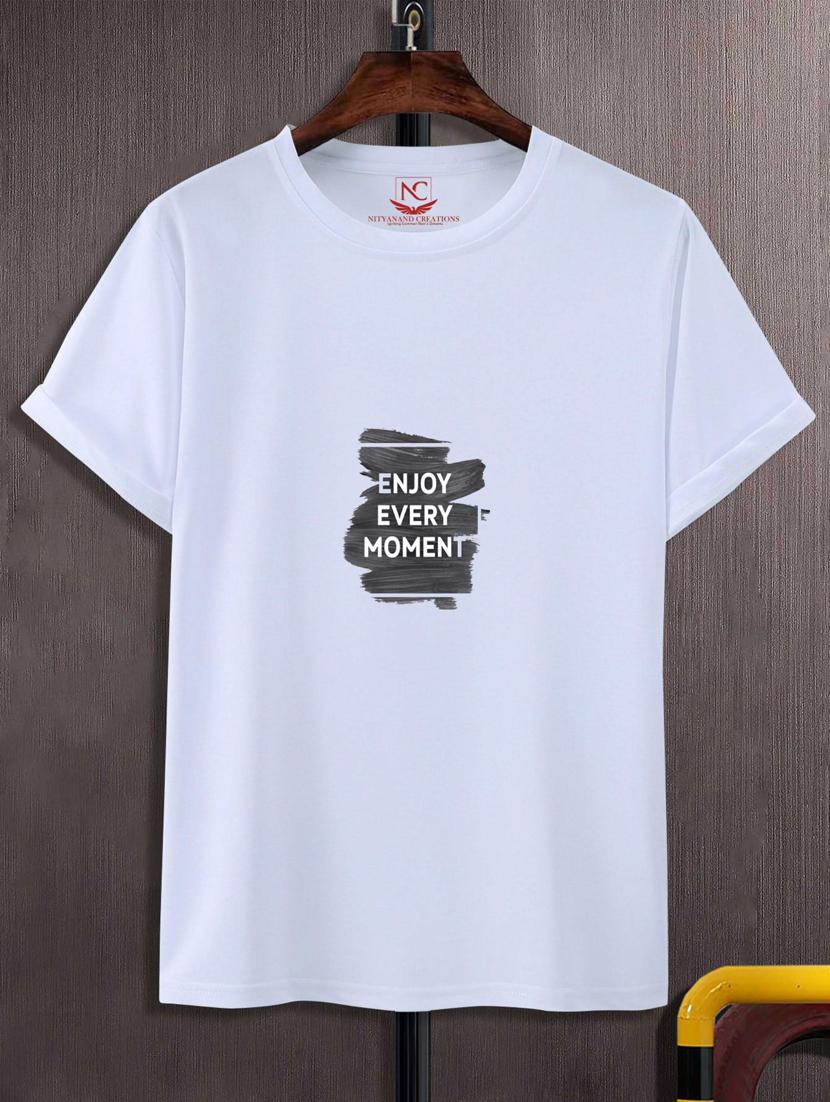 unisex typographic printed t-shirt - 20808243 - Zoom Image - 0