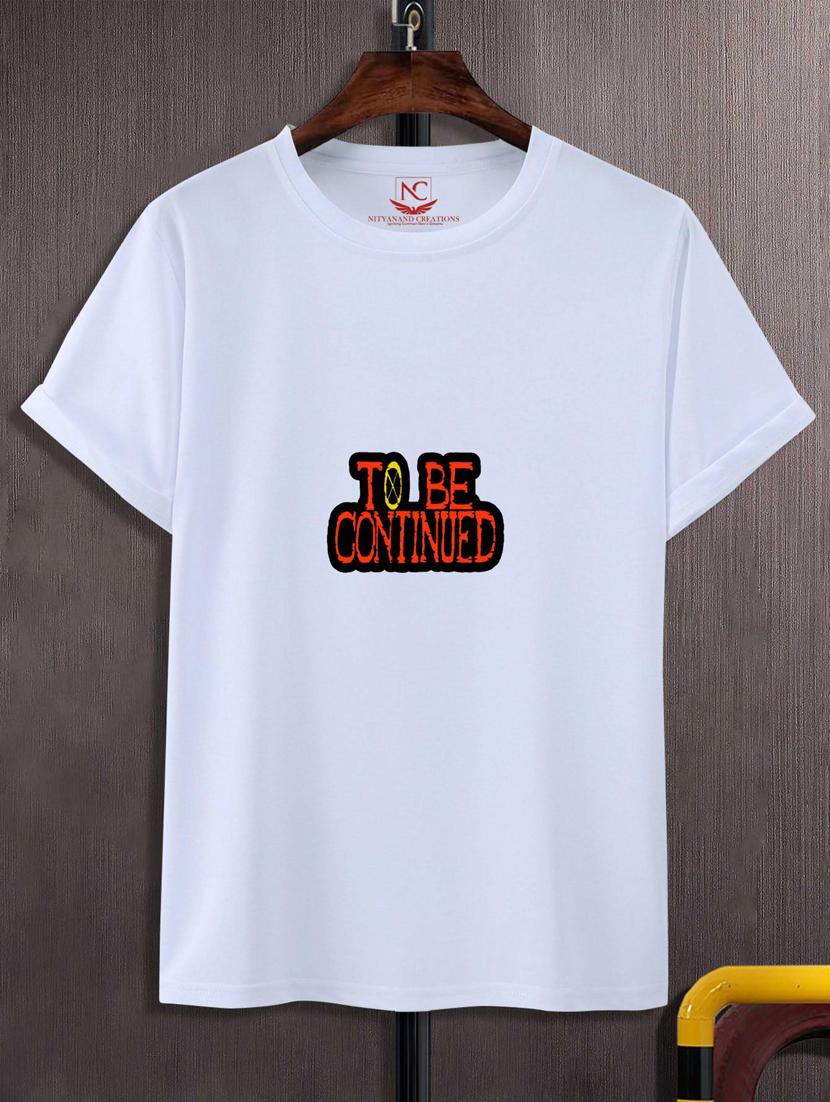 unisex typographic printed t-shirt - 20808271 -  Zoom Image - 0