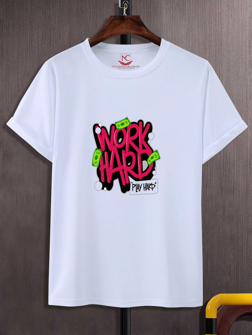 unisex typographic printed t-shirt - 20808274 -  Zoom Image - 0