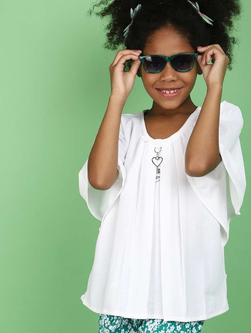 white cotton top - 20809886 -  Standard Image - 3