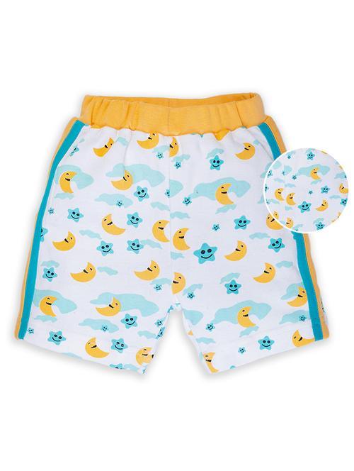 kids white quirky printed detailed shorts - 20810239 - Standard Image - 0