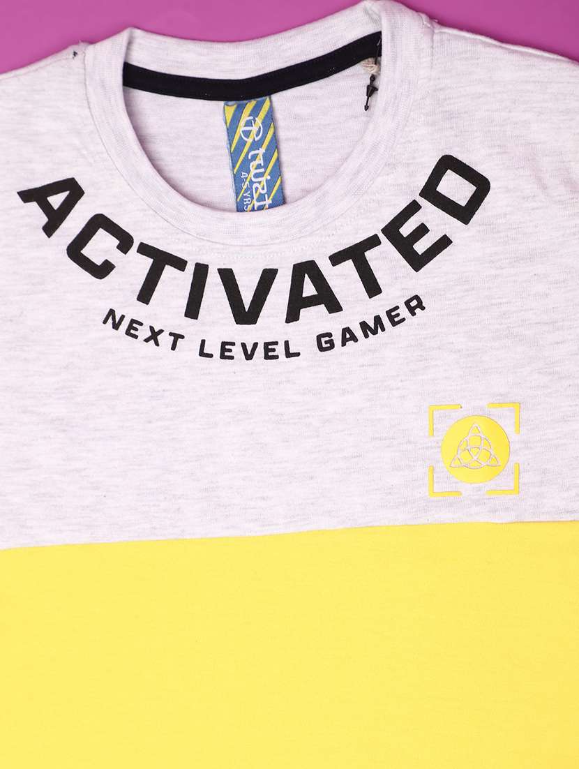 boys round neck printed shorts set - 20811732 -  Standard Image - 3