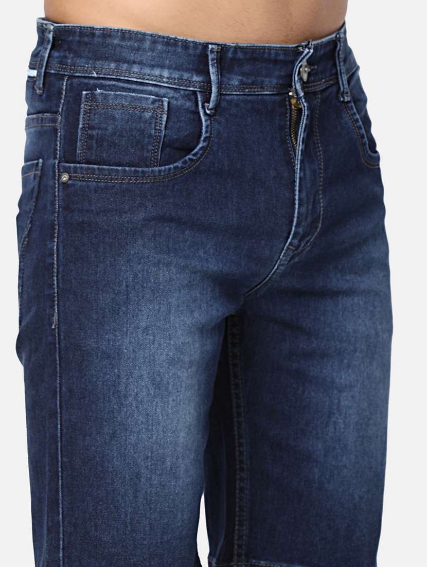 men washed mid rise short - 20813235 -  Standard Image - 5