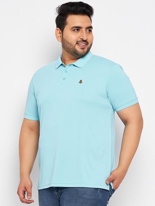 ai aqua polyester plain tshirt - 20814490 -  Standard Image - 0