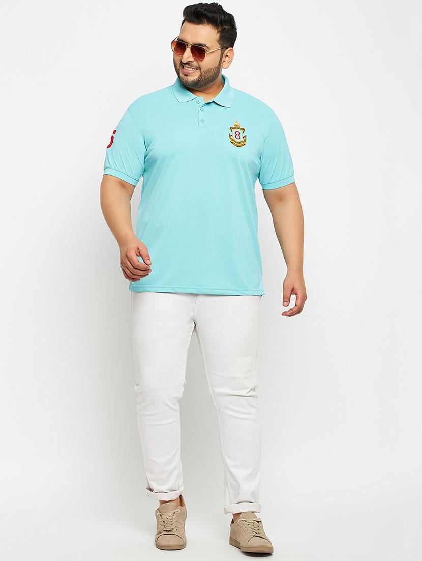 ai aqua polyester plain tshirt - 20814509 - Standard Image - 3