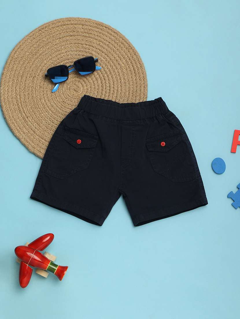 blue cotton shorts  & three fourth