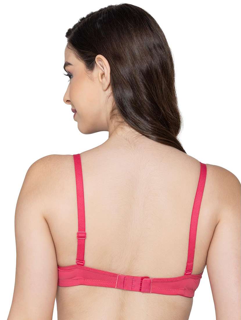 women solid push up bra - 20817775 - Standard Image - 3