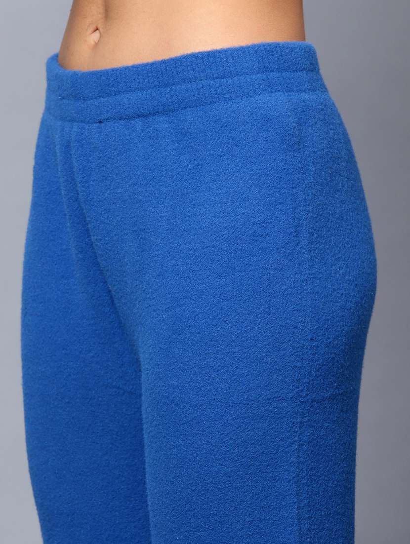 women self designed woolen co-ord set - 20817813 - Standard Image - 5