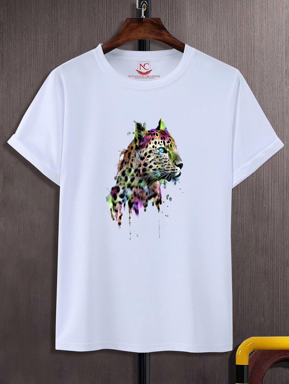 unisex white graphic printed t-shirt - 20823586 -  Zoom Image - 0