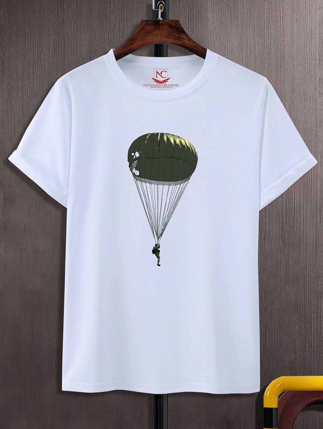 unisex white graphic printed t-shirt - 20823613 -  Zoom Image - 0