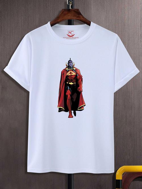unisex white graphic printed t-shirt - 20823633 - Standard Image - 0