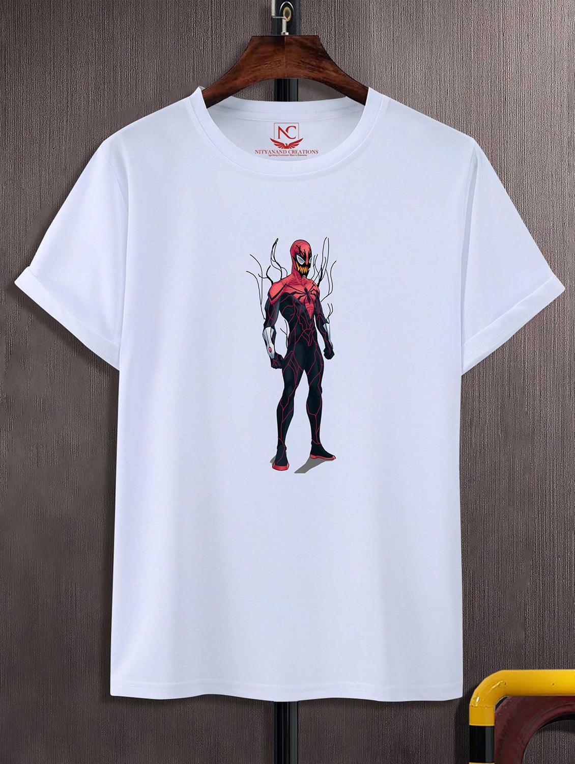 unisex white graphic printed t-shirt - 20823639 - Zoom Image - 0