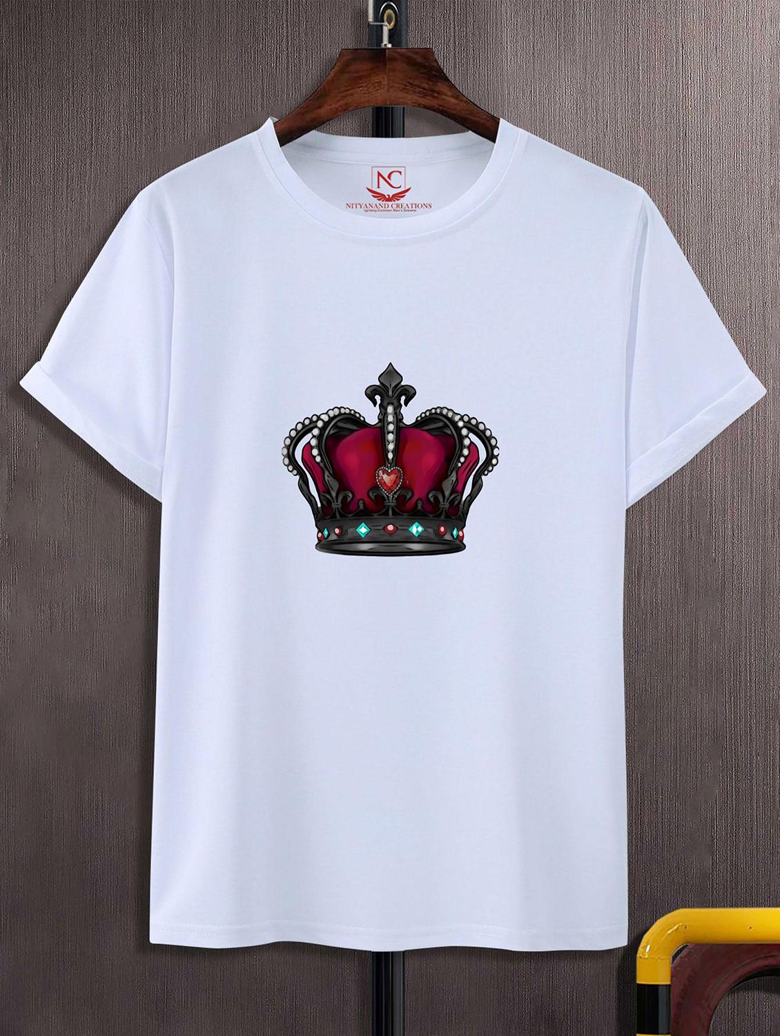 unisex white graphic printed t-shirt - 20823688 - Zoom Image - 0