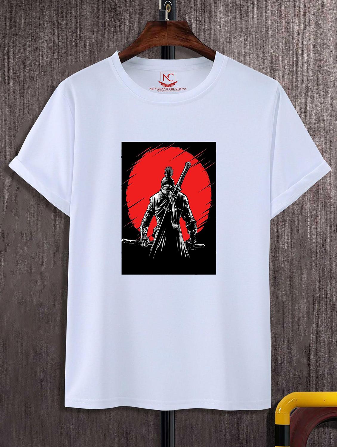unisex white graphic printed t-shirt - 20823690 -  Zoom Image - 0