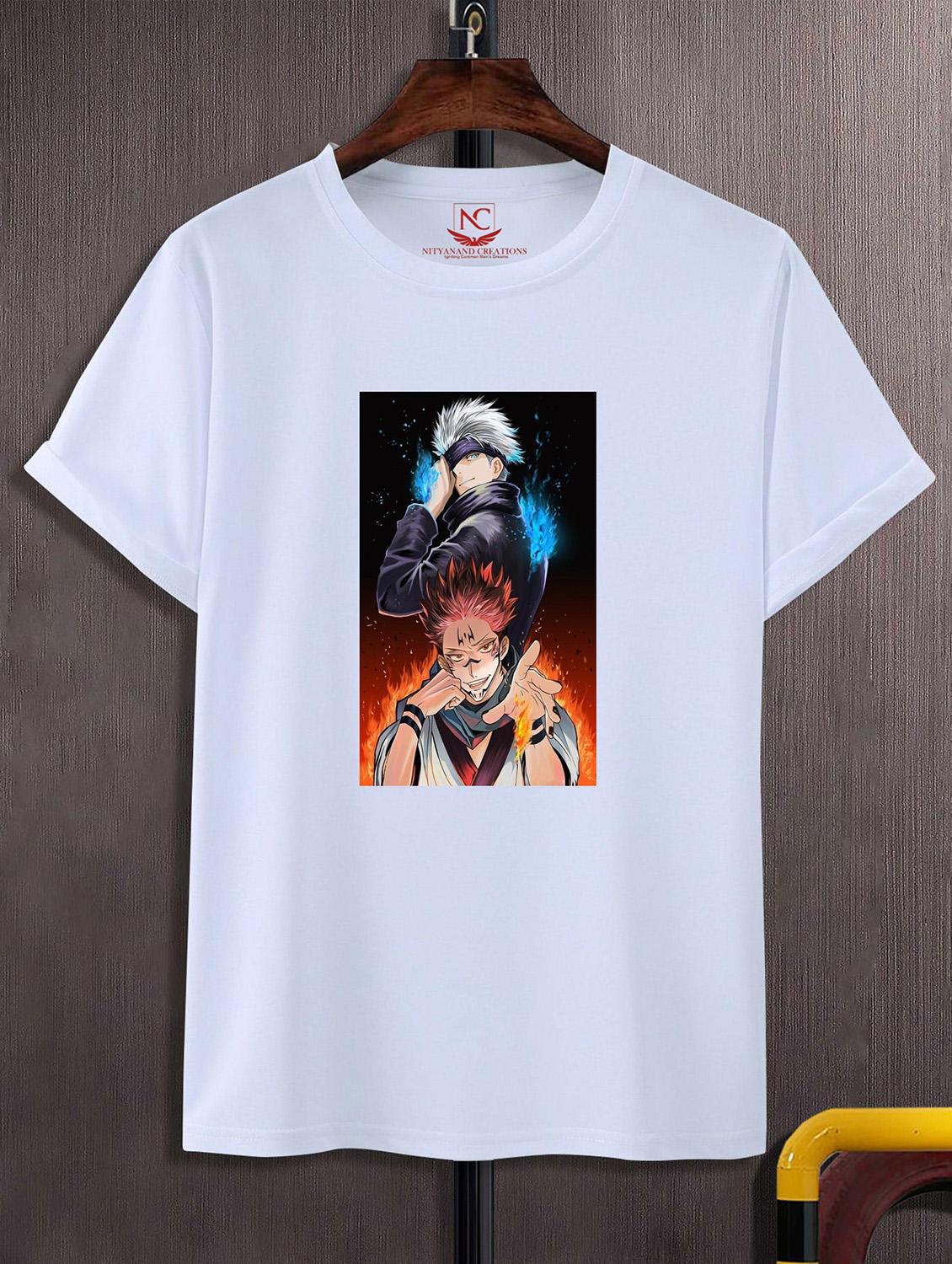 unisex white graphic printed t-shirt - 20823694 - Zoom Image - 0