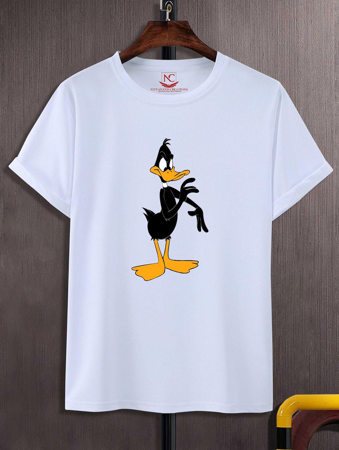 unisex white graphic printed t-shirt - 20823712 -  Zoom Image - 0