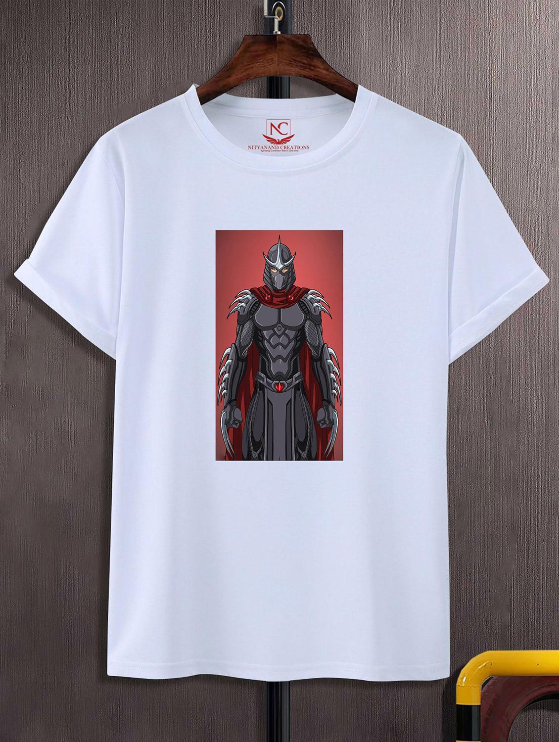 unisex white graphic printed t-shirt - 20823719 -  Zoom Image - 0