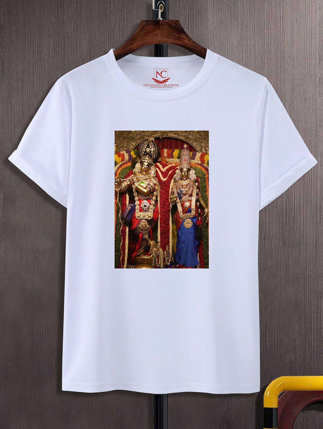 unisex white graphic printed t-shirt - 20823781 - Zoom Image - 0