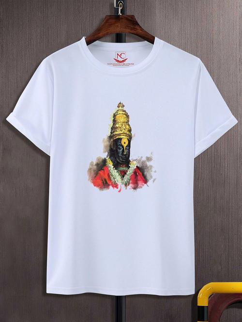 unisex white graphic printed t-shirt - 20823782 -  Standard Image - 0