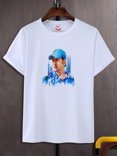 unisex white graphic printed t-shirt - 20823791 -  Standard Image - 0