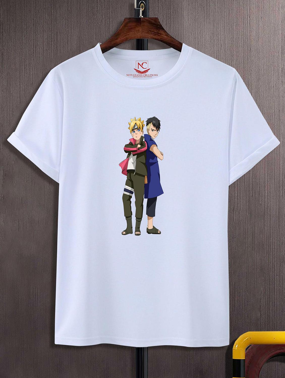 unisex white graphic printed t-shirt - 20823797 -  Zoom Image - 0