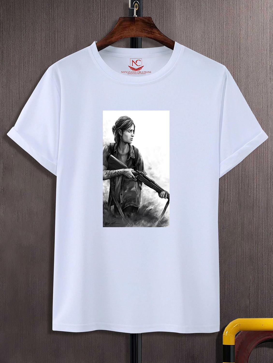 unisex white graphic printed t-shirt - 20823808 - Zoom Image - 0