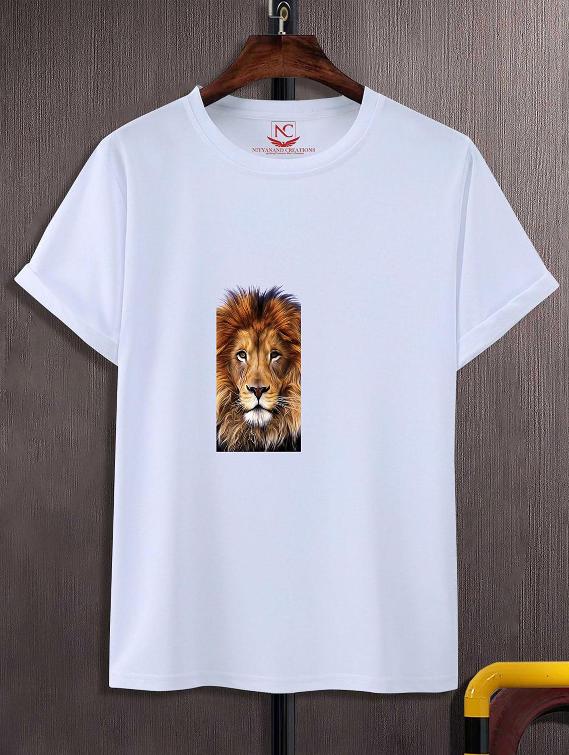 unisex white graphic printed t-shirt - 20823819 - Zoom Image - 0
