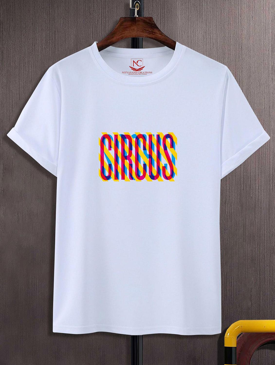 unisex white graphic printed t-shirt - 20823869 -  Zoom Image - 0
