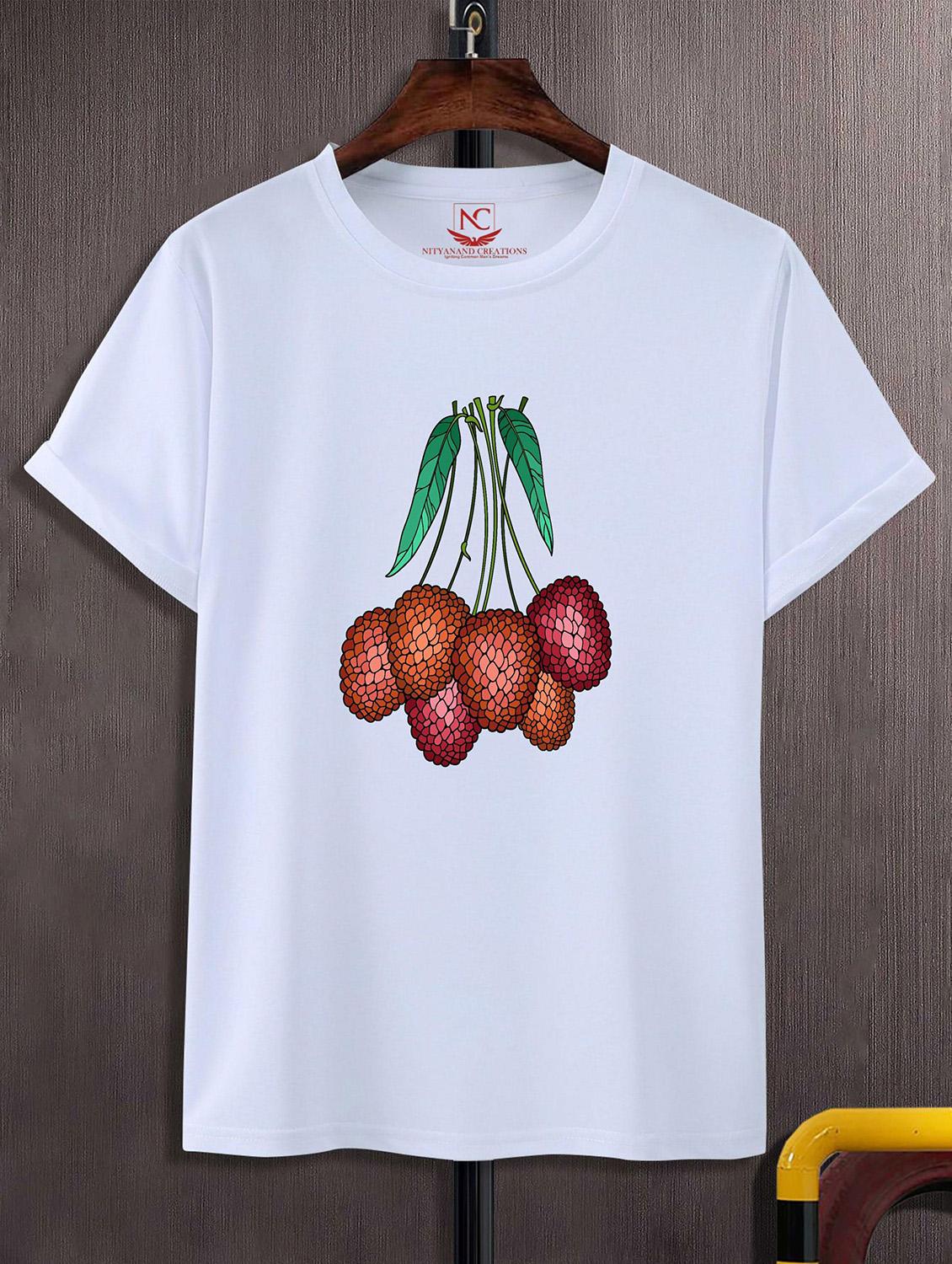 unisex white graphic printed t-shirt - 20824012 - Zoom Image - 0