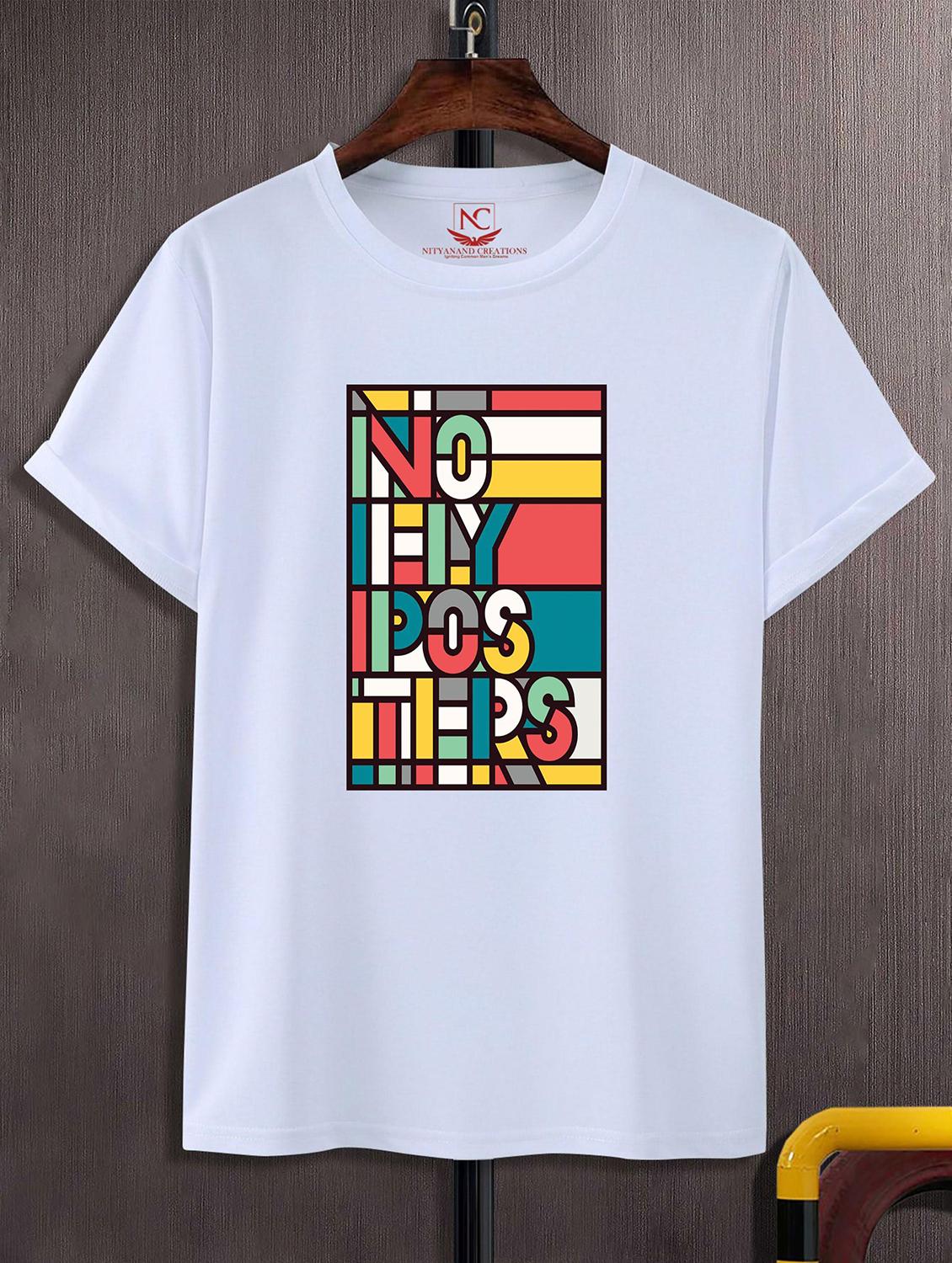 unisex white graphic printed t-shirt - 20824030 -  Zoom Image - 0