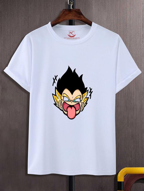 unisex white graphic printed t-shirt - 20824039 - Standard Image - 0