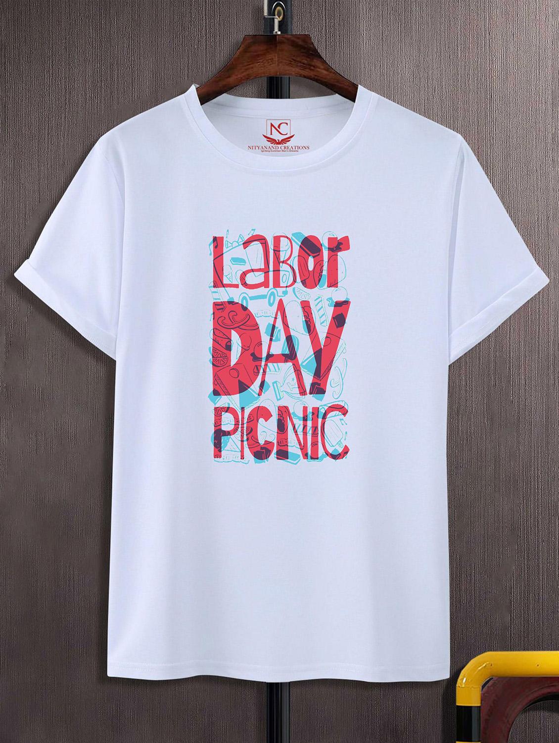 unisex white graphic printed t-shirt - 20824041 -  Zoom Image - 0