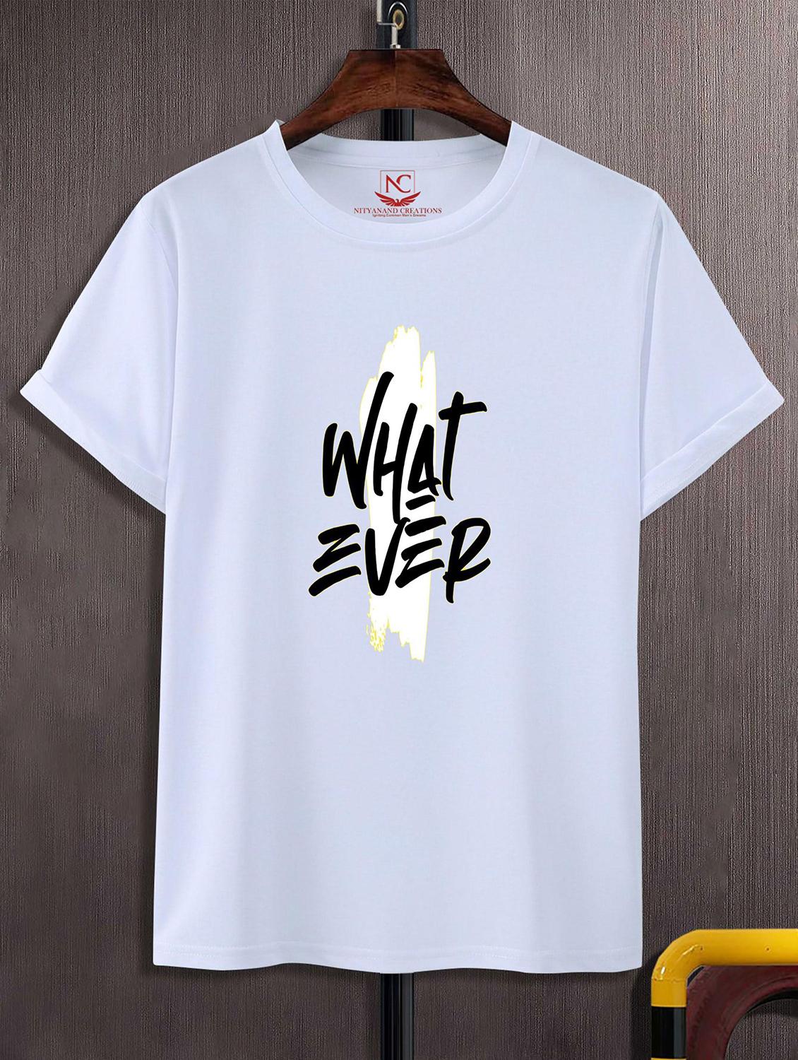 unisex white graphic printed t-shirt - 20824065 - Zoom Image - 0
