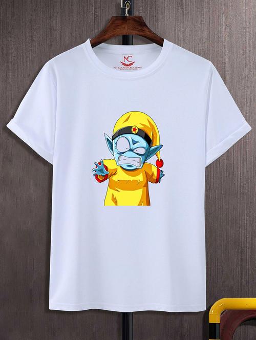 unisex white graphic printed t-shirt - 20824102 -  Standard Image - 0