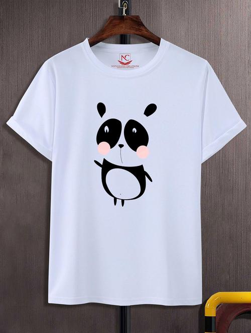 unisex white graphic printed t-shirt - 20824105 - Standard Image - 0