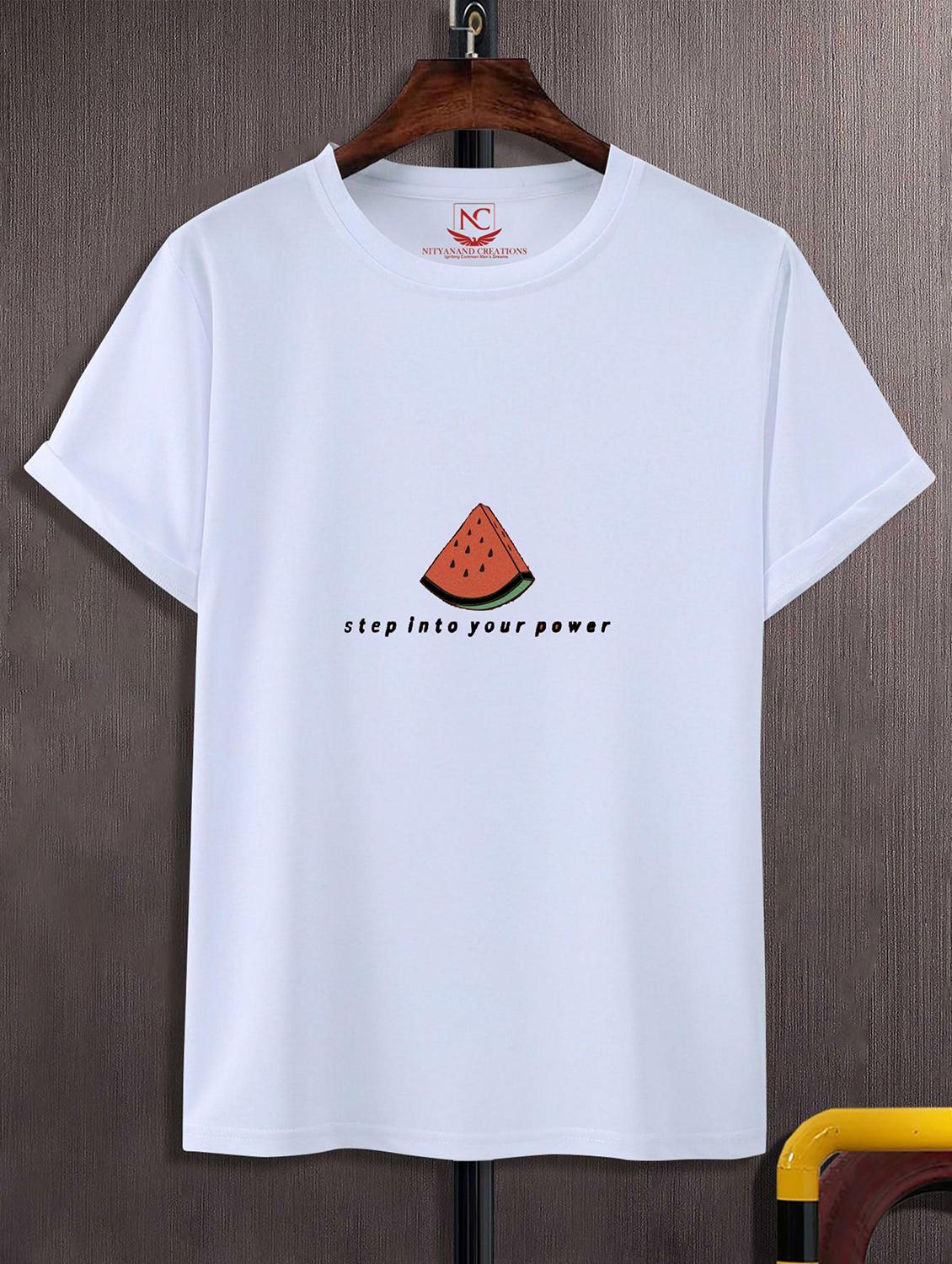 unisex white graphic printed t-shirt - 20824132 - Zoom Image - 0